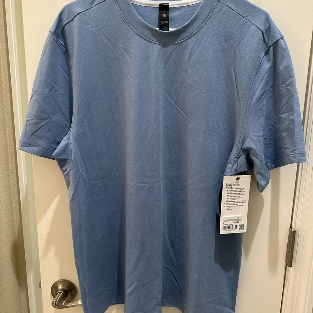 Lululemon Blue T-Shirt Large